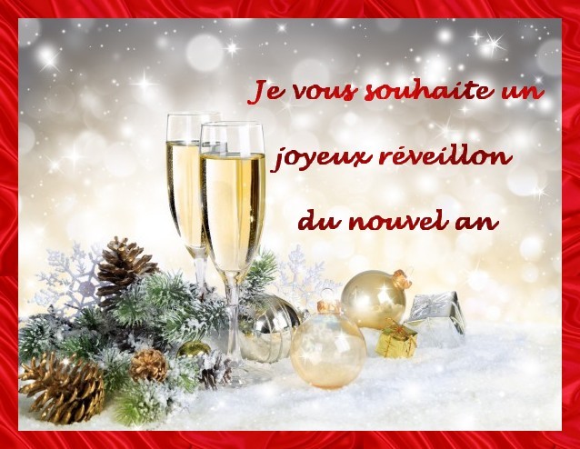 Dimanche 31 decembre : ce soir c'est le réveillon !!!!! Voeux